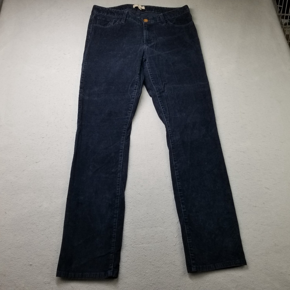 Banana Republic Corduroy Pants Womens Size 31X33 Blue Cotton Stretch - Picture 3 of 10